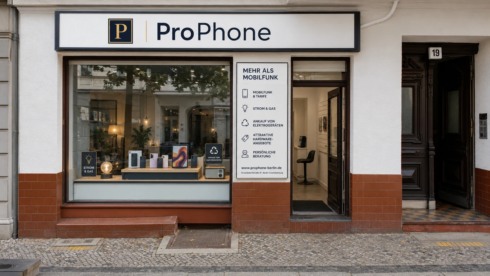 So ist der neue ProPhone-Außenauftritt geplant