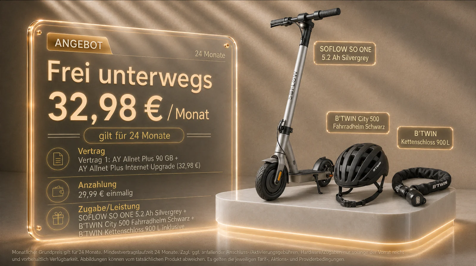 Frei unterwegs