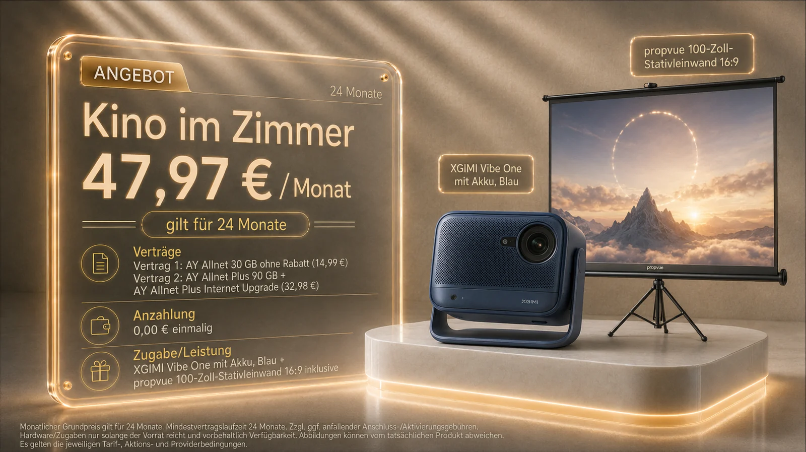 Kino im Zimmer