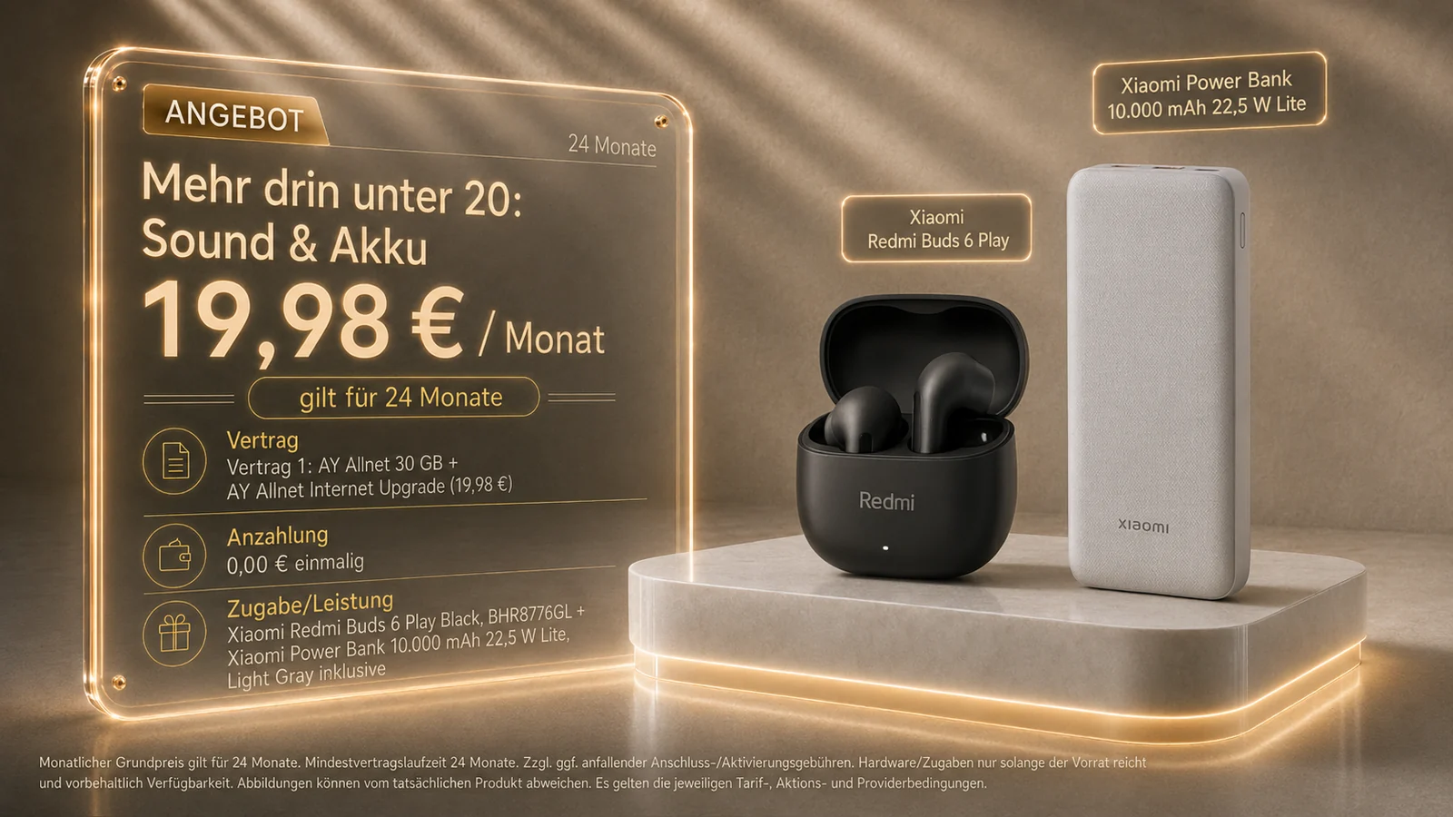 Mehr drin unter 20: Sound & Akku